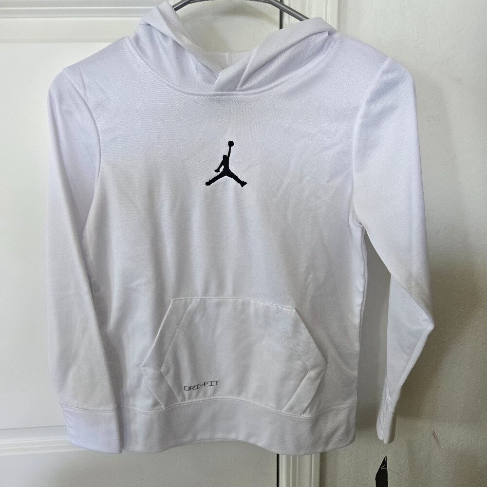 Jordan White Hoodie